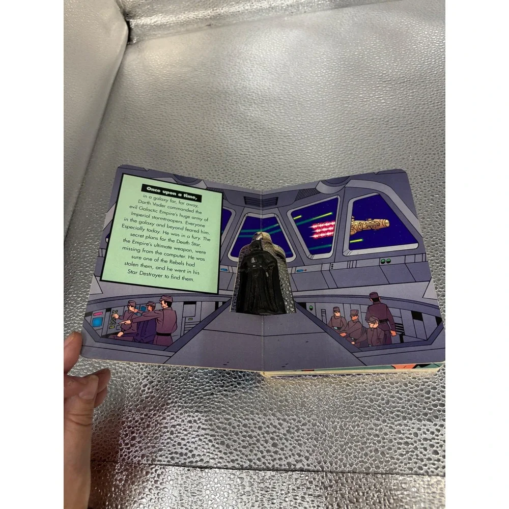 Star Wars Darth Vaders Mission Search for the Secret Plans Toy Book 1997 Vintage